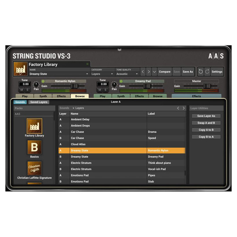 Applied Acoustics Systems String Studio VS-3 Цифровые лицензии