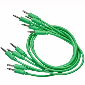 Black Market Modular Patch Cable 5-pack 25 cm green Аксессуары для музыкальных инструментов