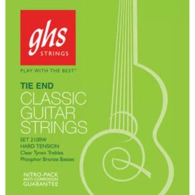 GHS 2100W Tie Струны для классических гитар