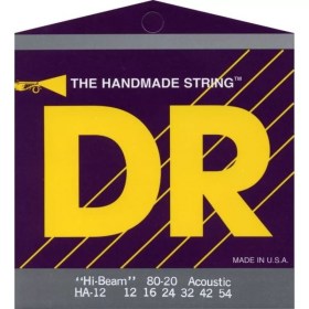 DR Strings HA-12 Hi-Beam 80/20 Струны для акустических гитар