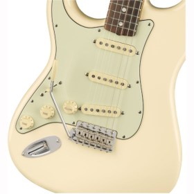 Fender American Original 60s Stratocaster® Left-hand, Rosewood Fingerboard, Olympic White Электрогитары