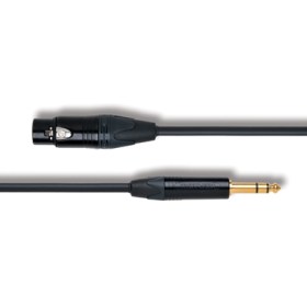 Кабели XLR female - Jack 6.3 mm TRS (mon6)