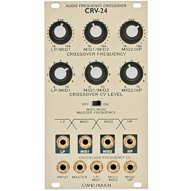 Cwejman CRV-24 Audio Crossover Eurorack модули