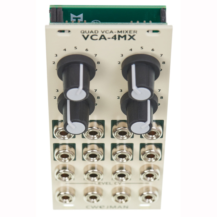 Cwejman VCA-4MX Quad VCA / Mixer Eurorack модули