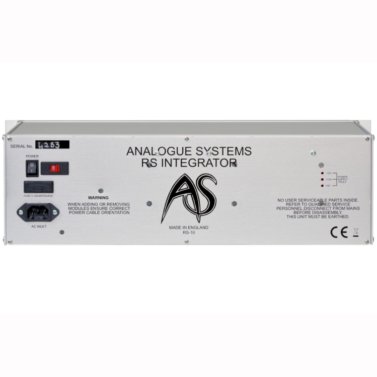 Analogue Systems RS-10 (19" 3U rackmount case) Eurorack - кейсы для модульных синтезаторов