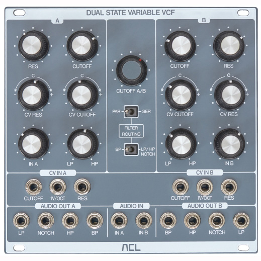 ACL - Dual State Variable VCF Eurorack модули