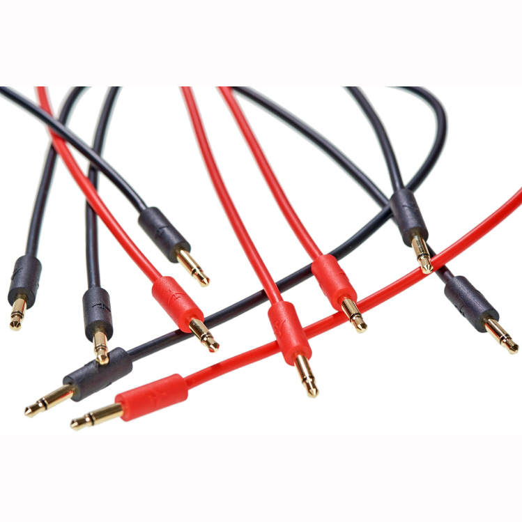 Endorphin.es Trippy Cables Set of 6 Патч кабели для аналоговых синтезаторов и звуковых модулей