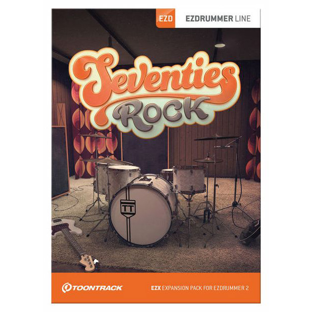 Toontrack EZX Seventies Rock Цифровые лицензии