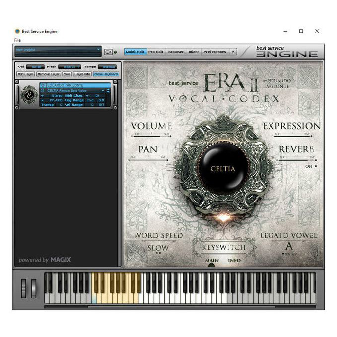 Best Service Era II Vocal Codex Цифровые лицензии