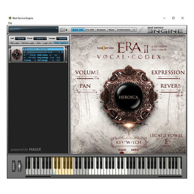 Best Service Era II Vocal Codex Цифровые лицензии