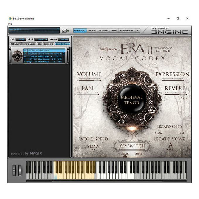 Best Service Era II Vocal Codex Цифровые лицензии