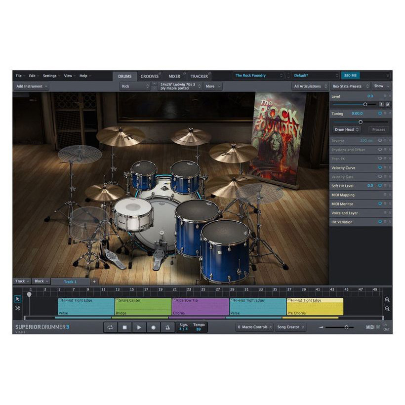 Toontrack SDX The Rock Foundry Toontrack SDX The Rock Foundry Цифровые лицензии