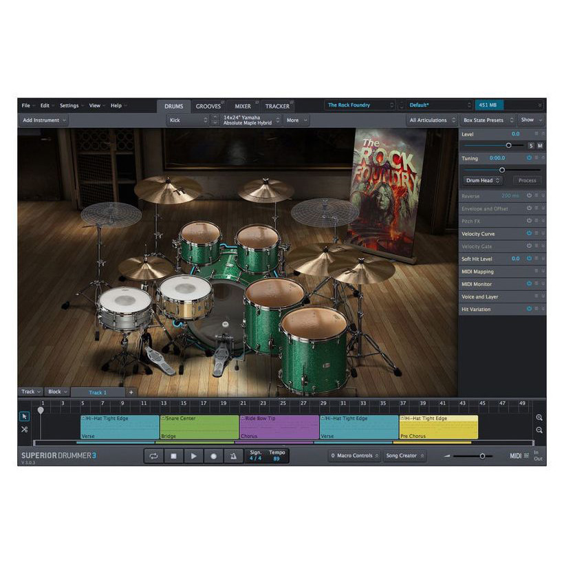 Toontrack SDX The Rock Foundry Toontrack SDX The Rock Foundry Цифровые лицензии