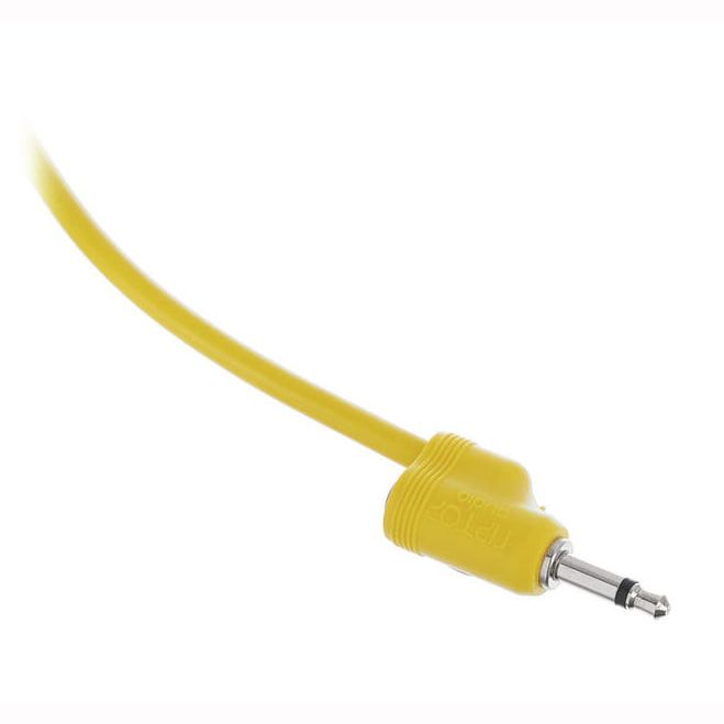 Tiptop Audio Stackcable Yellow 50 cm Патч кабели для аналоговых синтезаторов и звуковых модулей