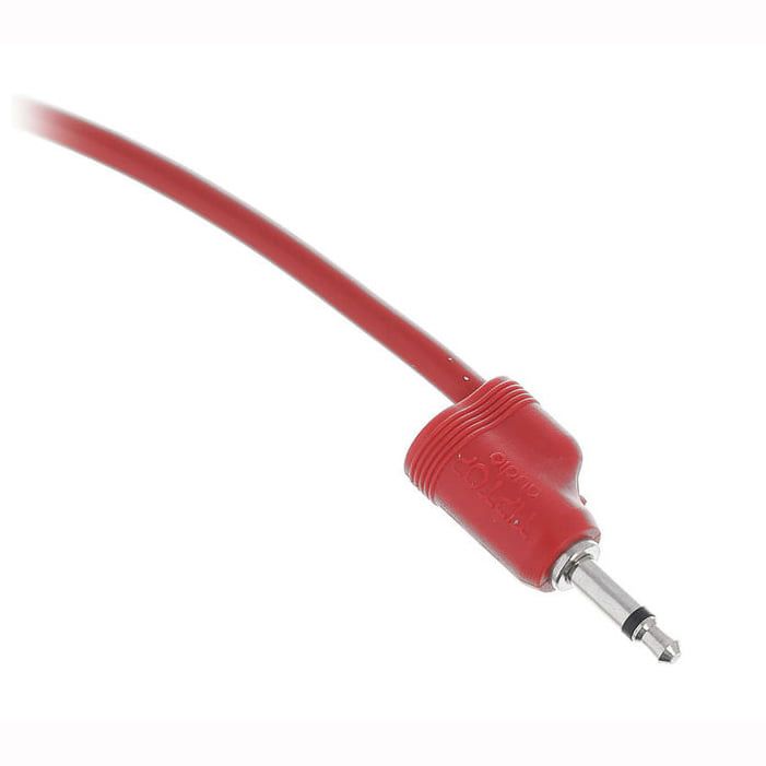 Tiptop Audio Stackcable Red 30 cm Патч кабели для аналоговых синтезаторов и звуковых модулей