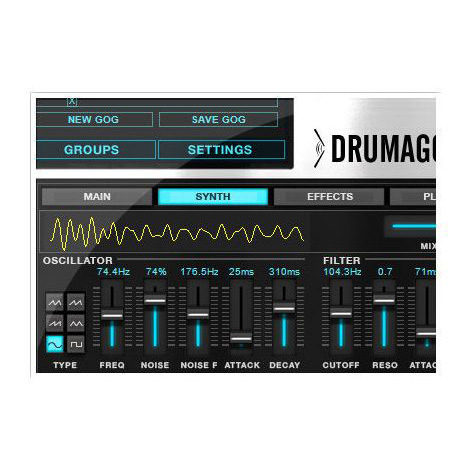 WaveMachine Labs Drumagog 5 Platinum Цифровые лицензии