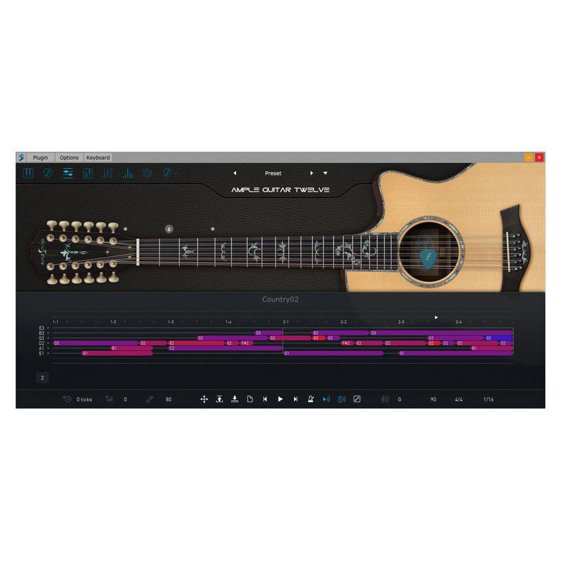 Ample Sound Ample Guitar Twelve III Цифровые лицензии
