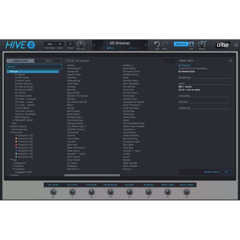 u-he Hive 2 Цифровые лицензии