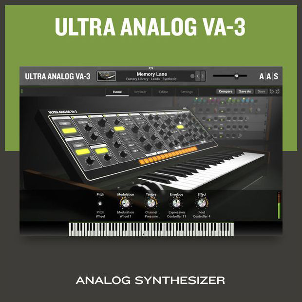 Applied Acoustics Systems Ultra-Analog VA-3 UG Session Цифровые лицензии