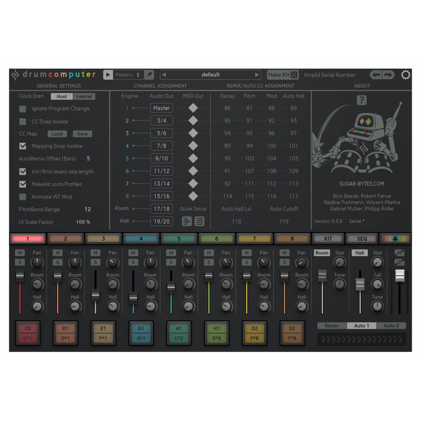 Sugar Bytes DrumComputer Цифровые лицензии