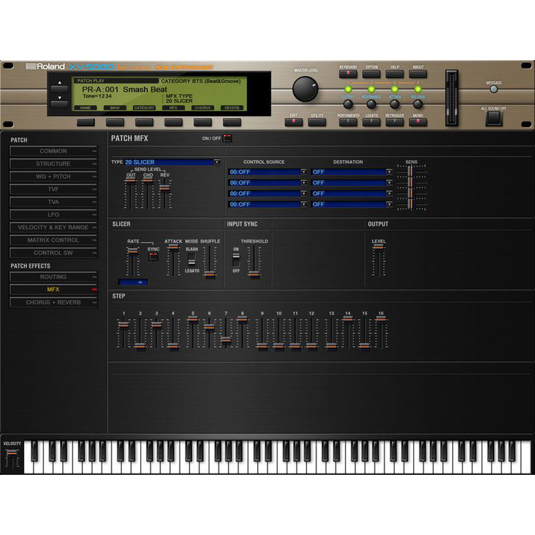 Roland Cloud XV-5080 Цифровые лицензии