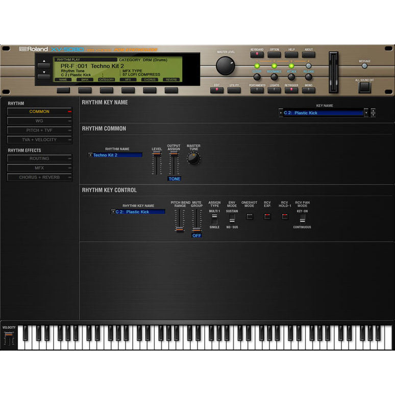 Roland Cloud XV-5080 Цифровые лицензии