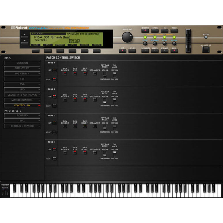 Roland Cloud XV-5080 Цифровые лицензии