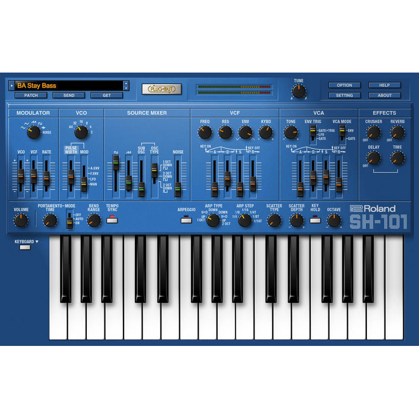 Roland Cloud SH-101 Roland Cloud SH-101 Цифровые лицензии