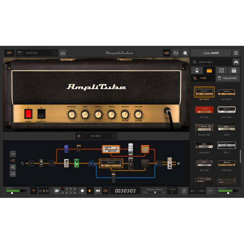 IK Multimedia AmpliTube 5 Цифровые лицензии