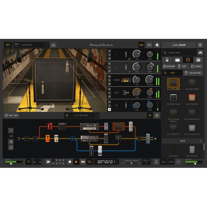 IK Multimedia AmpliTube 5 Цифровые лицензии
