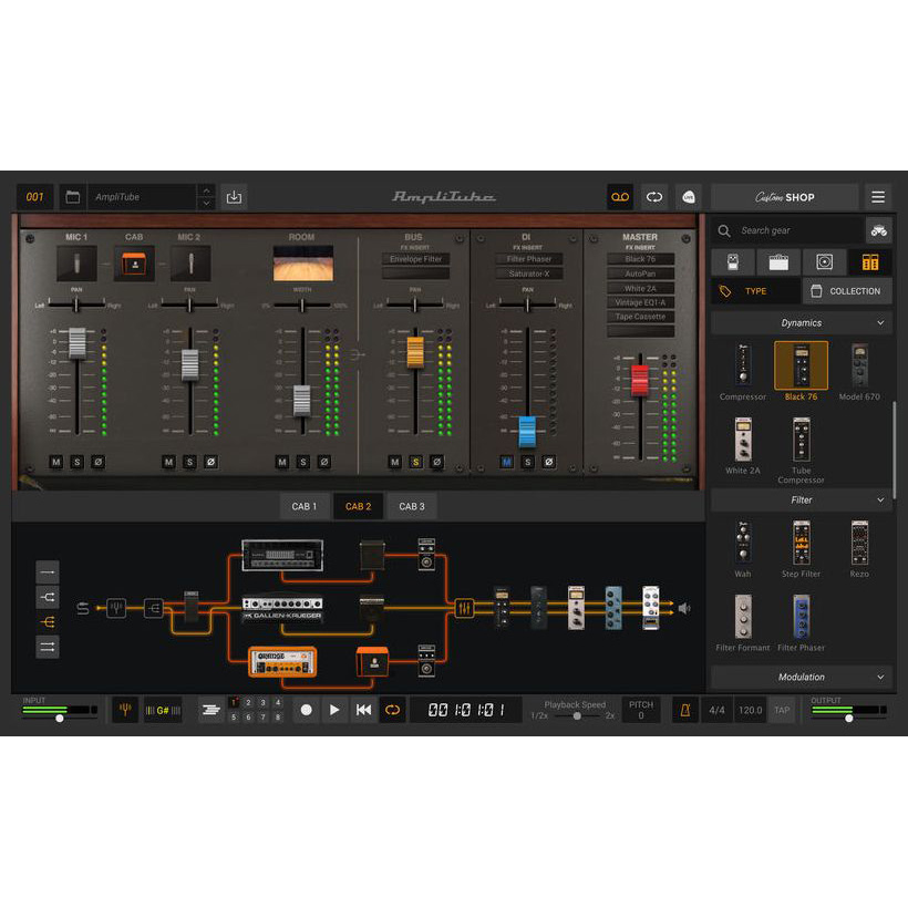 IK Multimedia AmpliTube 5 Цифровые лицензии