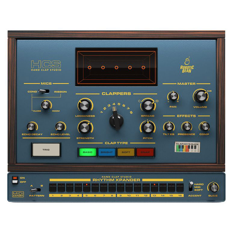 Robotic Bean Hand Clap Studio Robotic Bean Hand Clap Studio Цифровые лицензии