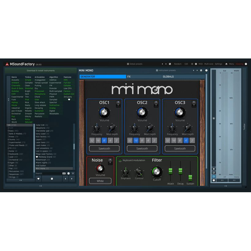 MeldaProduction MSoundFactory Цифровые лицензии