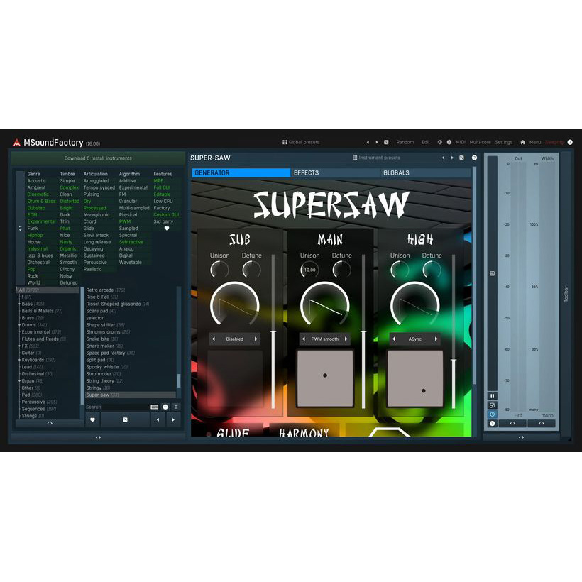 MeldaProduction MSoundFactory Цифровые лицензии