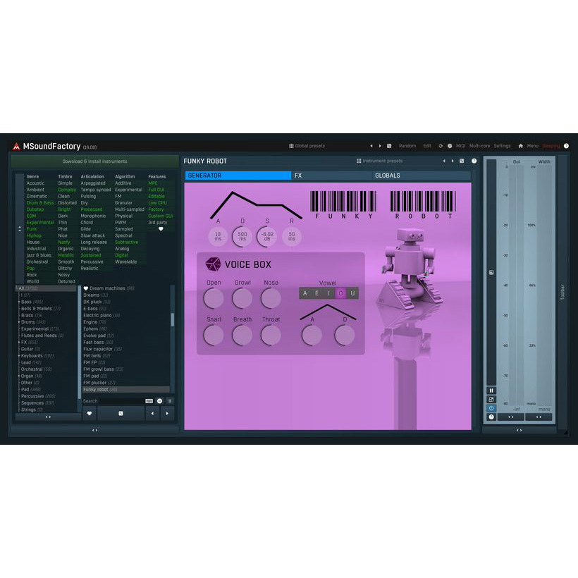 MeldaProduction MSoundFactory Цифровые лицензии