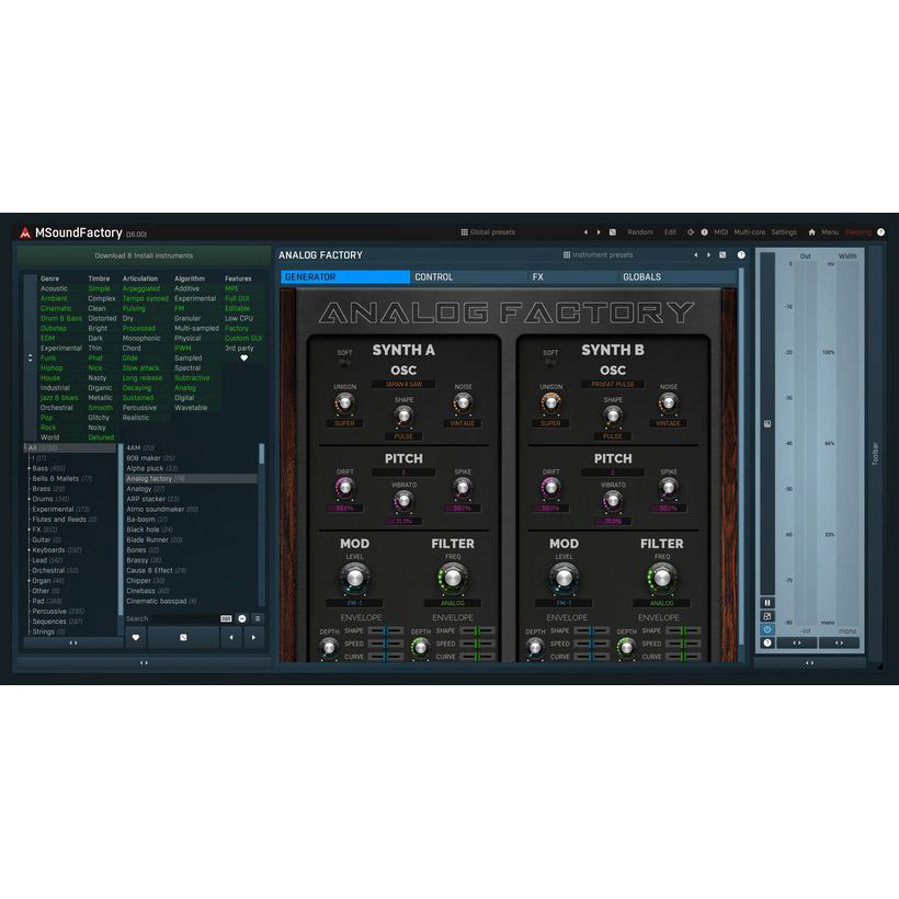 MeldaProduction MSoundFactory Цифровые лицензии