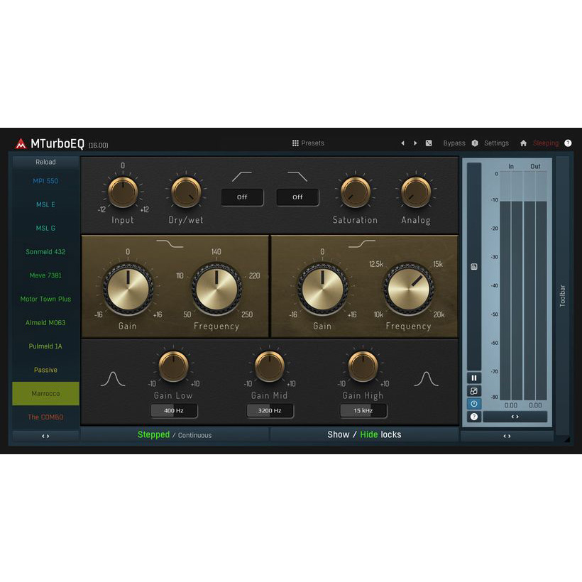 MeldaProduction MTurboEQ Цифровые лицензии