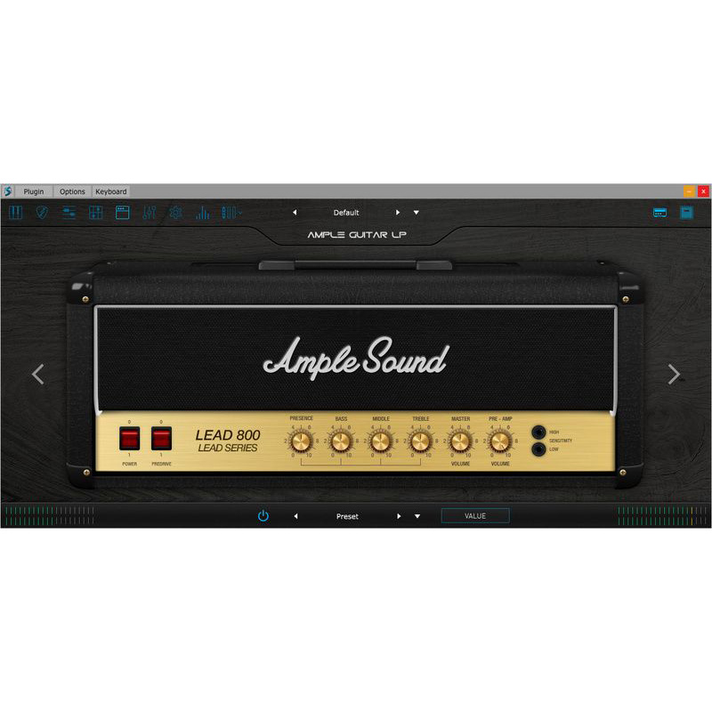 Ample Sound Ample Guitar LP III Цифровые лицензии