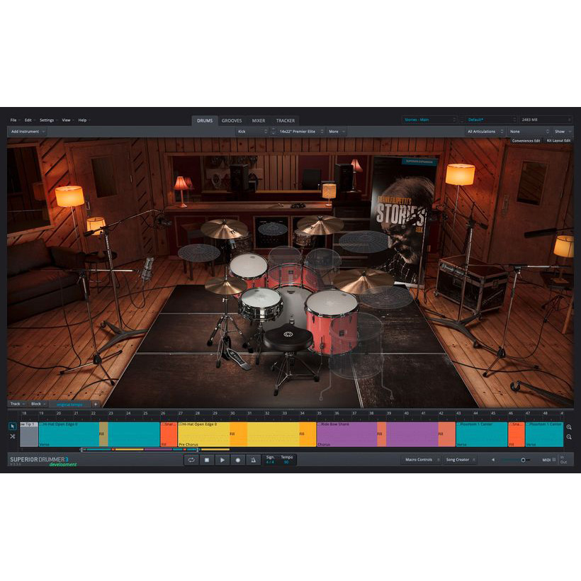 Toontrack SDX Stories Цифровые лицензии