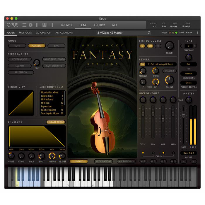 EastWest Hollywood Fantasy Orchestra Цифровые лицензии