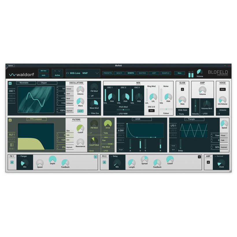 Waldorf Blofeld Plugin Цифровые лицензии