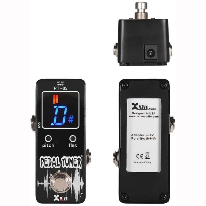 Xvive Pt-05 Chromatic Pedal Tuner Гитарные тюнеры