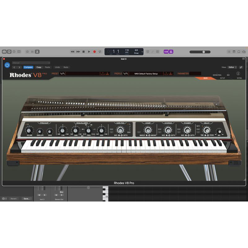 Rhodes V8 Pro Цифровые лицензии