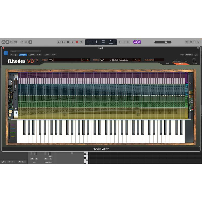 Rhodes V8 Pro Цифровые лицензии