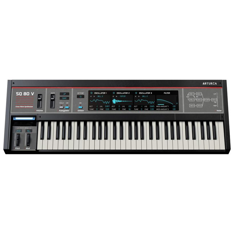 Arturia SQ80 V Цифровые лицензии