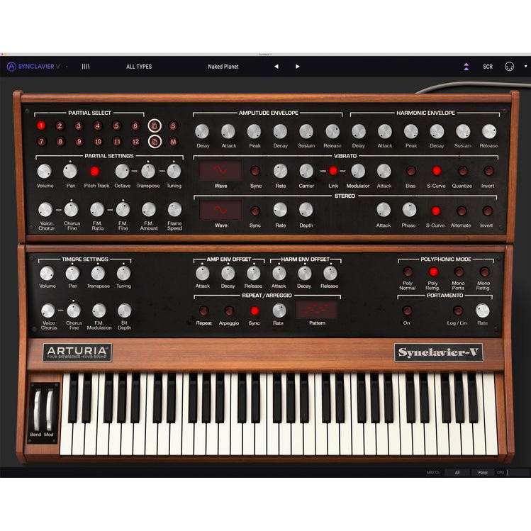 Arturia Synclavier V Цифровые лицензии