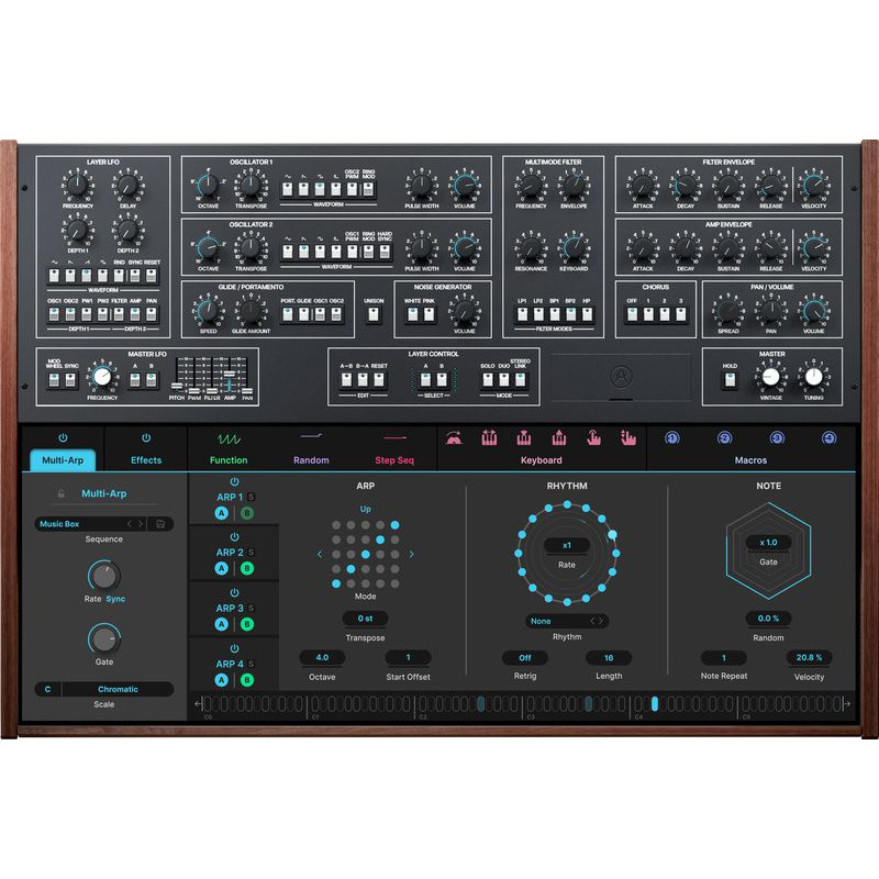 Arturia Synthx V Цифровые лицензии