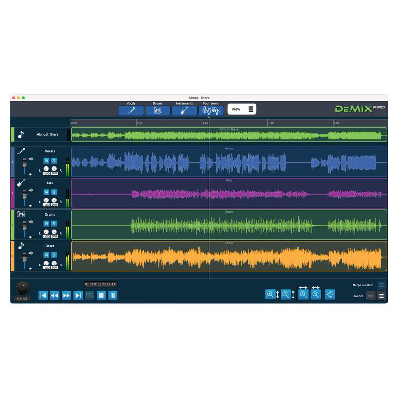 AudioSourceRE DeMIX Pro Цифровые лицензии