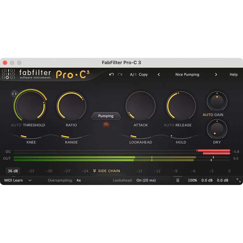 FabFilter Pro-C 3 Цифровые лицензии