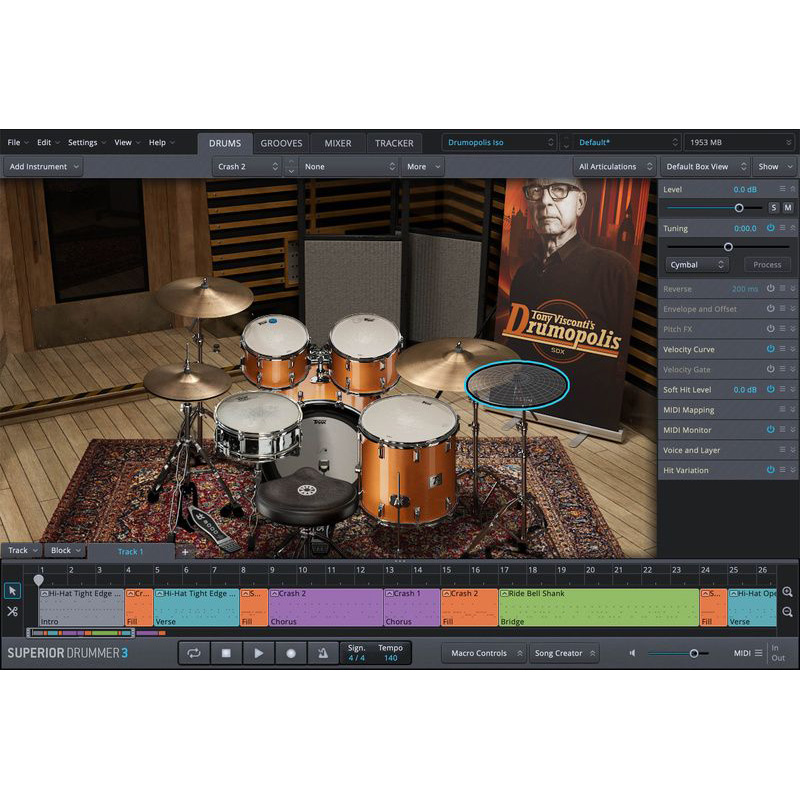 Toontrack SDX Drumopolis Цифровые лицензии